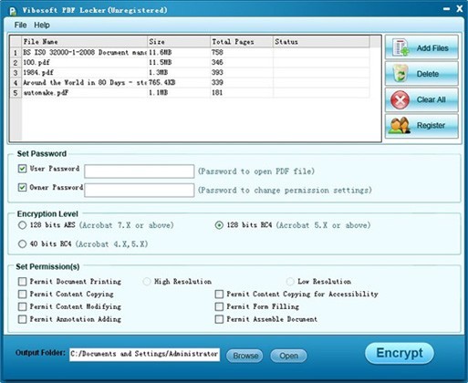 Vibosoft PDF Locker 高效安全的PDF文件加密解決方案