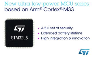 意法半導(dǎo)體推出 stm32l5 超低功耗微控制器 加強物聯(lián)網(wǎng)安全防御能力